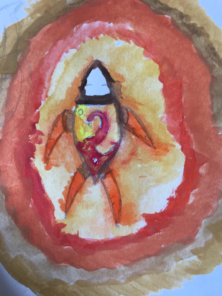 Painting by Brendon